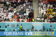 FUSSBALL-WM Katar - Eröffnungsspiel vor leeren Sitzen im Al-Bayt-Stadion