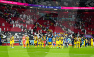 FUSSBALL-WM Katar - Eröffnungsspiel vor leeren Sitzen im Al-Bayt-Stadion