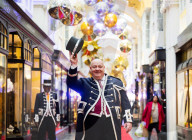 Christmas at the Burlington Arcade, London, UK.