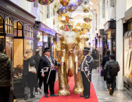 Christmas at the Burlington Arcade, London, UK.