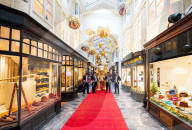 Christmas at the Burlington Arcade, London, UK.