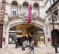 Christmas at the Burlington Arcade, London, UK.