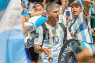 FUSSBALL-WM Katar - Argentinien-Fans
 vor dem Spiel gegen saudi-Arabien