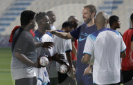 England football training session at the Al Wakrah Sports Club stadium on 17th November 2022.