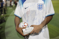 England football training session at the Al Wakrah Sports Club stadium on 17th November 2022.