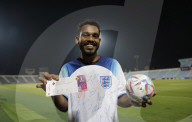 England football training session at the Al Wakrah Sports Club stadium on 17th November 2022.