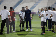 England football training session at the Al Wakrah Sports Club stadium on 17th November 2022.