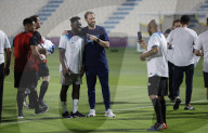 England football training session at the Al Wakrah Sports Club stadium on 17th November 2022.