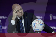 Gianni Infantino does his Football Jesus act during strange monologue on Qatar.