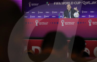 Gianni Infantino does his Football Jesus act during strange monologue on Qatar.