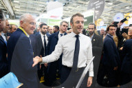 NEWS - Präsident Emmanuel Macron besucht den 104. Bürgermeisterkongress in Paris
