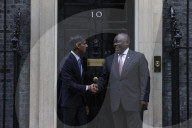 Prime Minister Rishi Sunak meets Cyril Ramaphosa
