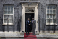 Prime Minister Rishi Sunak meets Cyril Ramaphosa