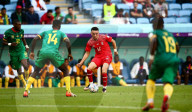 FUSSBALL-WM Katar - Schweiz besiegt Kamerun mit 1:0