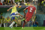 FUSSBALL-WM Katar - Brasilien gegen Serbien