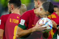 FUSSBALL-WM Katar - Cristiano Ronaldo im Spiel Portugal gegen Ghana