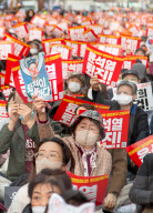 NEWS - Kundgebung für den Rücktritt des südkoreanischen Präsidenten Yoon Suk-Yeol in Seoul