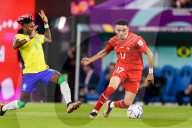 FUSSBALL-WM Katar - Brasilien - Schweiz 1:0