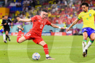 FUSSBALL-WM Katar - Brasilien - Schweiz 1:0