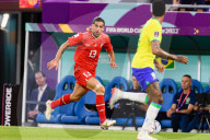 FUSSBALL-WM Katar - Brasilien - Schweiz 1:0