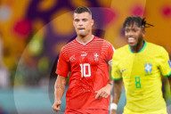 FUSSBALL-WM Katar - Brasilien - Schweiz 1:0
