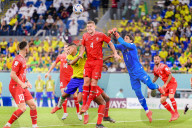 FUSSBALL-WM Katar - Brasilien - Schweiz 1:0