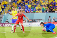 FUSSBALL-WM Katar - Brasilien - Schweiz 1:0