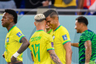 FUSSBALL-WM Katar - Brasilien - Schweiz 1:0