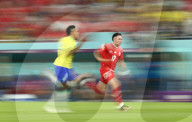 FUSSBALL-WM Katar - Brasilien - Schweiz 1:0