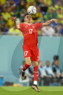 FUSSBALL-WM Katar - Brasilien - Schweiz 1:0