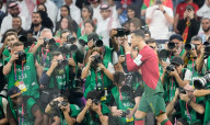 FUSSBALL-WM Katar - Cristiano Ronaldo im Spiel zwischen Portugal und Uruguay 