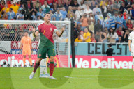 FUSSBALL-WM Katar - Cristiano Ronaldo im Spiel zwischen Portugal und Uruguay 