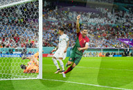 FUSSBALL-WM Katar - Cristiano Ronaldo im Spiel zwischen Portugal und Uruguay 