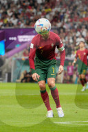 FUSSBALL-WM Katar - Cristiano Ronaldo im Spiel zwischen Portugal und Uruguay 