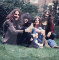Black Sabbath 1970 Bill Ward, Tony Iommi, Geezer Butler and Ozzy Osbourne. ¬© Chris Walter PHOTOFEATURES- DALLE