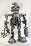 FEATURE - Roboterkunst - Philip Colbert Ausstellung im Londoner Auktionshaus Phillips