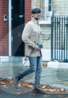 Excl - David Gandy Walks Luna in Chelsea