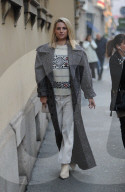 PEOPLE - Michelle Hunziker shoppt in Mailand