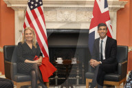 Prime Minister Rishi Sunak meets with US Ambassador Jane Hartley