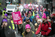 ‘We’re not here because it’s fun’: UK university staff join picket lines