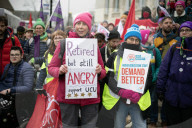‘We’re not here because it’s fun’: UK university staff join picket lines