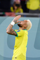 FUSSBALL-WM Katar - Brasiliens Superstar Neymar im Spiel Brasilien - Republik Korea