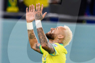 FUSSBALL-WM Katar - Brasiliens Superstar Neymar im Spiel Brasilien - Republik Korea