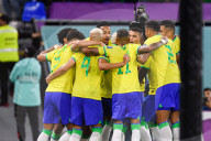 FUSSBALL-WM Katar - Brasiliens Superstar Neymar im Spiel Brasilien - Republik Korea