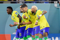 FUSSBALL-WM Katar - Brasiliens Superstar Neymar im Spiel Brasilien - Republik Korea