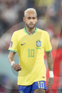 FUSSBALL-WM Katar - Brasiliens Superstar Neymar im Spiel Brasilien - Republik Korea
