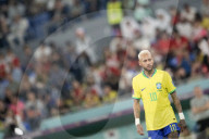 FUSSBALL-WM Katar - Brasiliens Superstar Neymar im Spiel Brasilien - Republik Korea