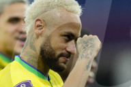 FUSSBALL-WM Katar - Brasiliens Superstar Neymar im Spiel Brasilien - Republik Korea