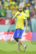 FUSSBALL-WM Katar - Brasiliens Superstar Neymar im Spiel Brasilien - Republik Korea