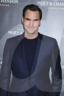 PEOPLE - Roger Federer bei der Mo't & Chandon New York City Holiday Season Celebration im Lincoln Center in New York City 